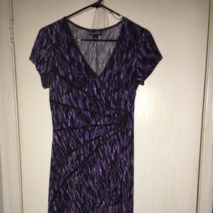 Flowing Below Knee Dress